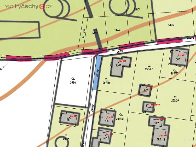 Prodej celku komunikace u zástavby rodinných domů 124 m2 v obci Ohrobec, okres Praha-západ