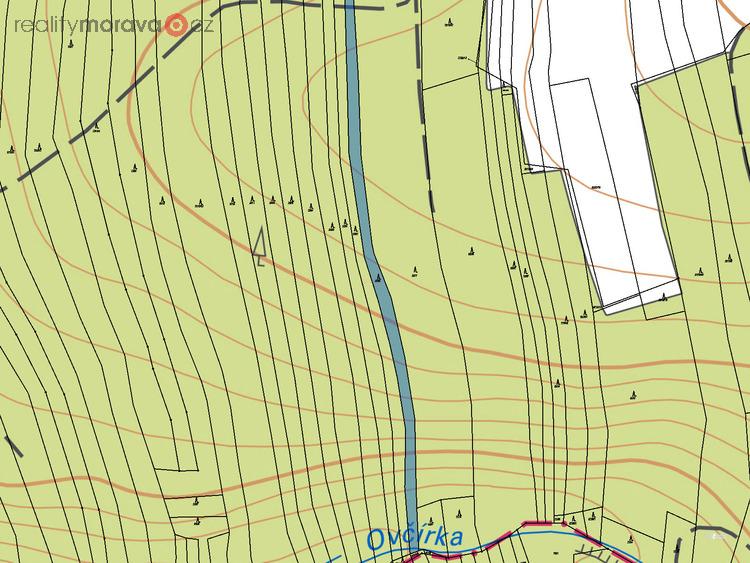 Prodej lesního pozemku 12819 m2 v obci Luhačovice, okres Zlín