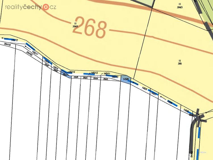 Prodej celku vodní a ostatní plochy, 86 m2 v obci Borohrádek, okres Rychnov nad Kněžnou