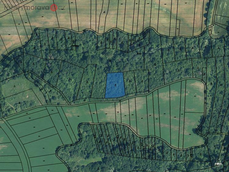 Prodej podílu 1/4 ostatní plochy 715 m2 v obci Újezdec u Osvětiman, okres Uherské Hradiště