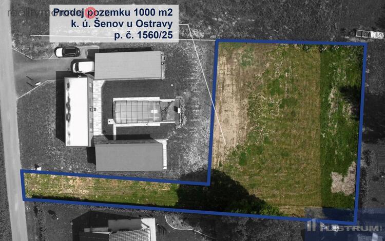 Stavební pozemek 1.000 m2, ul. Provaznická, Šenov