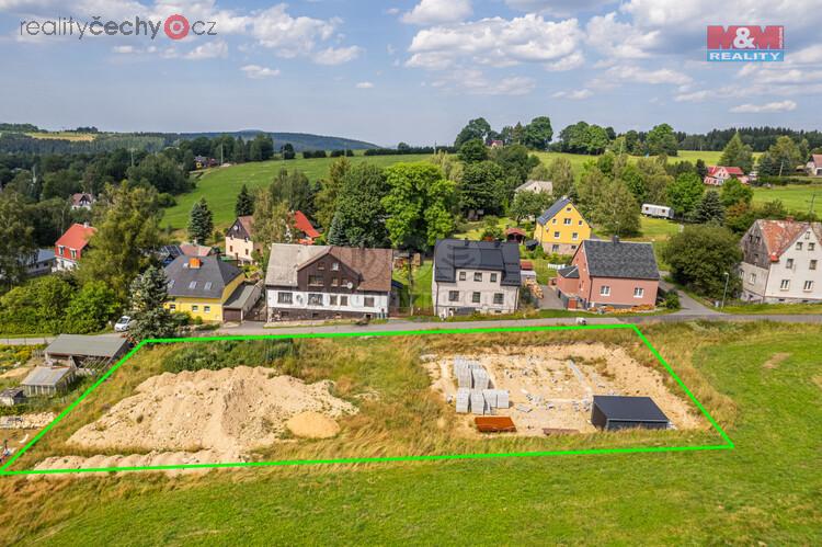 Prodej pozemku k bydlení, 1921 m2, Vejprty, ul. Podlesí