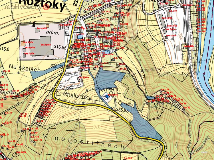 Prodej podílu 1/6 trvalého travního porostu a ostatní plochy 4269 m2 v obci Roztoky, okres Rakovník