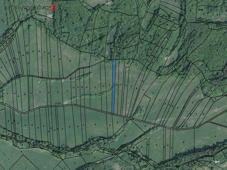 Prodej trvalého travního porostu 1785 m2 v obci Nedašov, okres Zlín