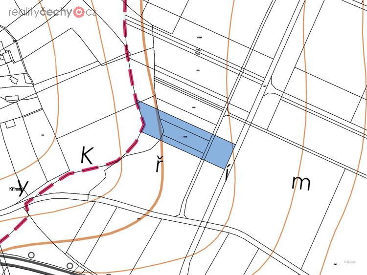 Prodej podílu 1/6 orné půdy, 655 m2 v obci Rokytovec, okres Mladá Boleslav