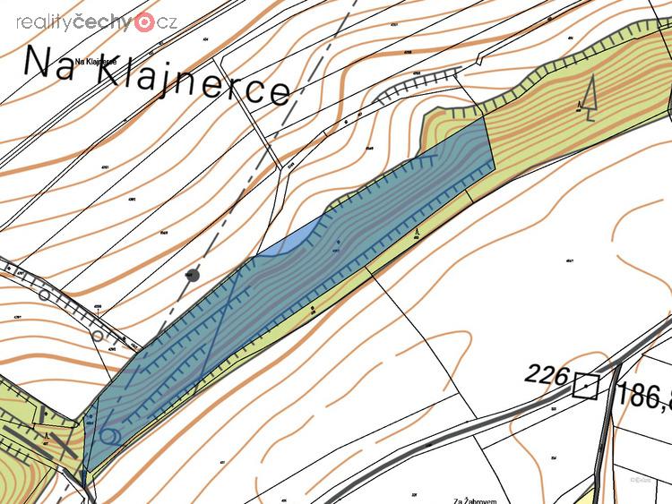 Prodej podílu 1/4 ostatní plochy 3541 m2 v obci Kochánky, okres Mladá Boleslav