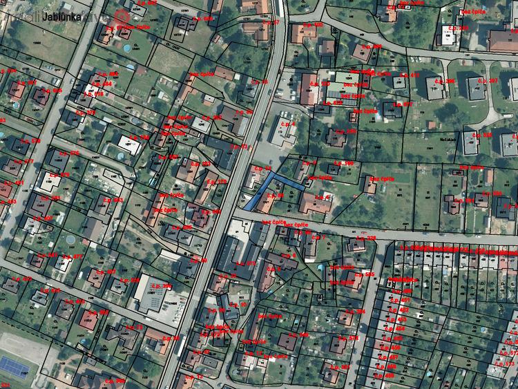 Prodej podílu 1/8 ostatní plochy 34 m2 v obci Jablůnka, okres Vsetín