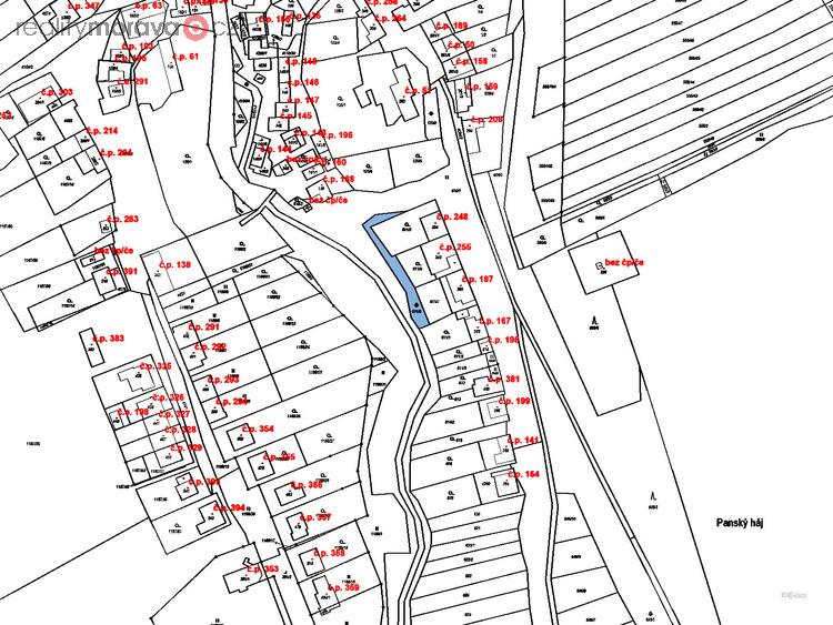 Prodej ostatní plochy 426 m2 v obci Boršice u Blatnice, okres Uherské Hradiště