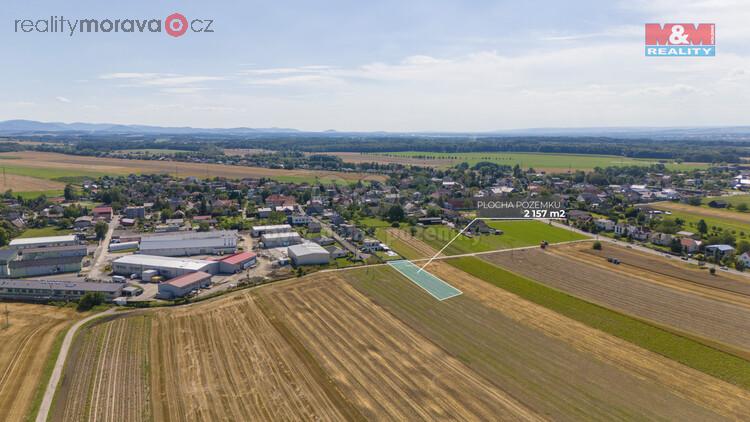 Prodej pozemku k bydlení, 2.157 m2, Ostrava - Nová Bělá