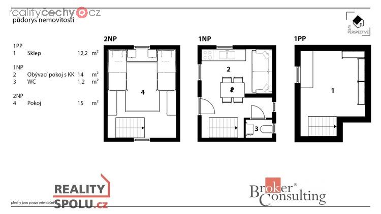 Prodej chata, 20 m2 - Heřmanův Městec