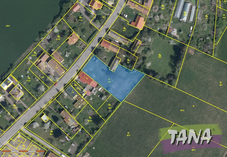 katastrální mapa