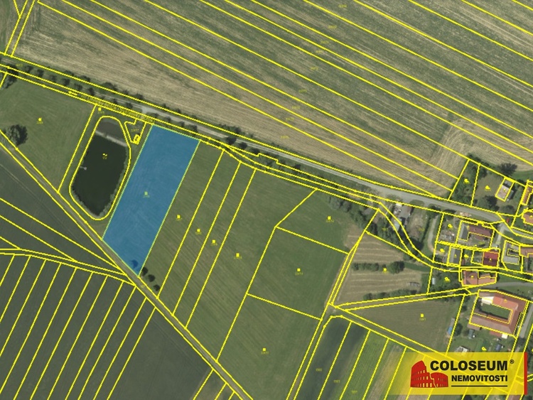 Katastrální mapa – Světlá – prodej pozemku