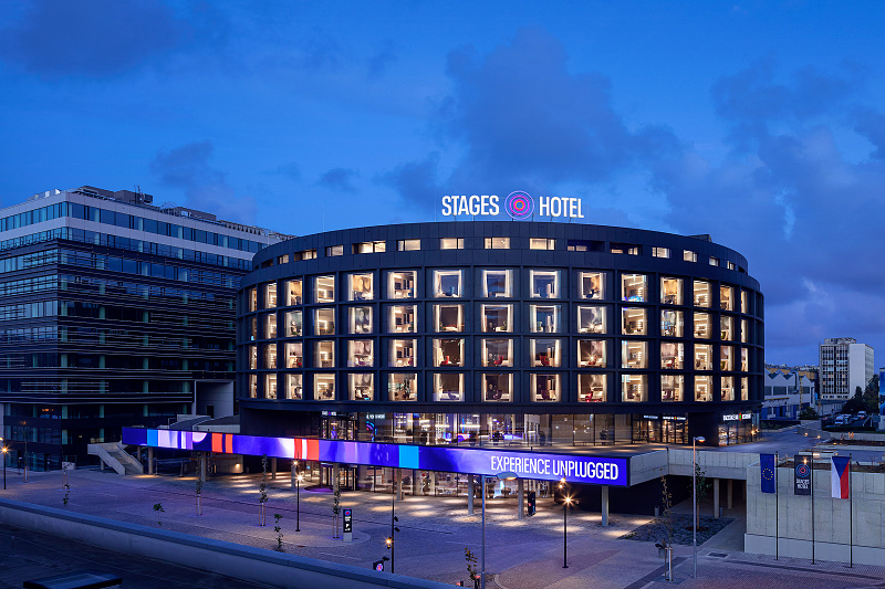 Stavba roku 2022 Stages Hotel