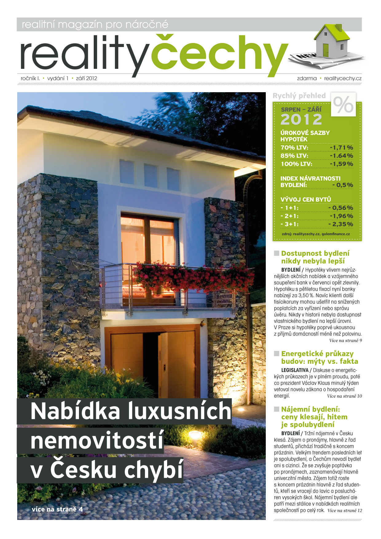 REALITY ČECHY magazín